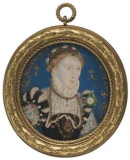 英国女王伊丽莎白一世 Queen Elizabeth I (1572)，尼古拉斯·希威德