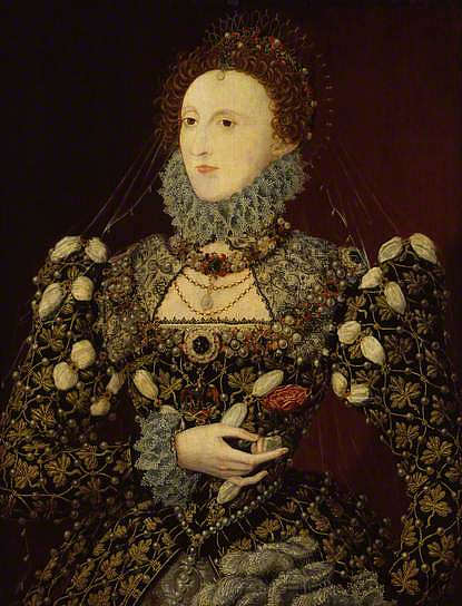 英国女王伊丽莎白一世 Queen Elizabeth I (1575)，尼古拉斯·希威德