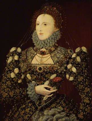 英国女王伊丽莎白一世 Queen Elizabeth I (1575)，尼古拉斯·希威德