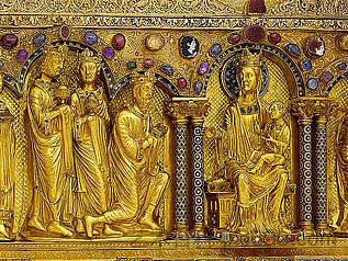贤士的崇拜 Adoration of the Magi (c.1200),凡尔登的尼古拉斯