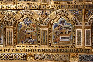 克洛斯特新堡祭坛 Klosterneuburg Altar (1181)，凡尔登的尼古拉斯