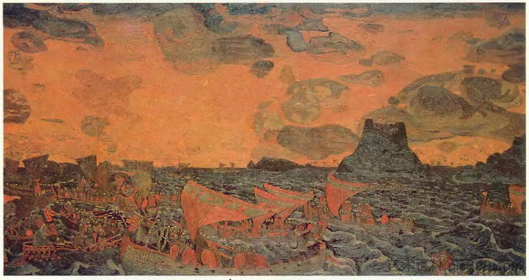 战斗 Battle (1906)，尼古拉斯·罗瑞奇