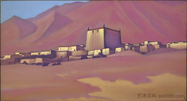 查图贡巴 Chatu Gompa (1940)，尼古拉斯·罗瑞奇