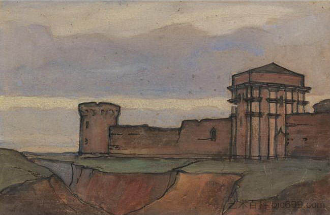 堡垒 Fortress (1909)，尼古拉斯·罗瑞奇