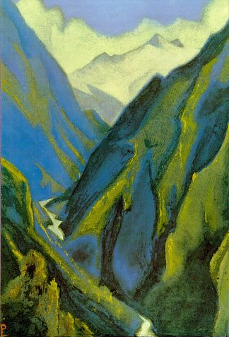 恒河（冷谷） Ganges (Cold ravine) (1946)，尼古拉斯·罗瑞奇