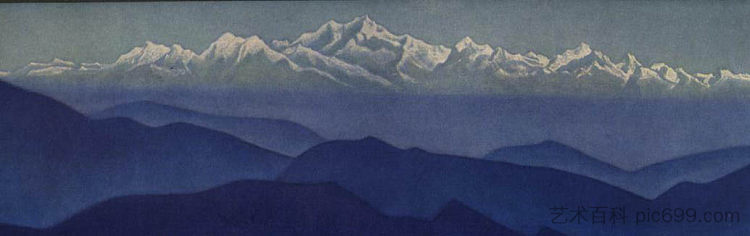 喜马拉雅山脉 Himalayas (1921),尼古拉斯·罗瑞奇