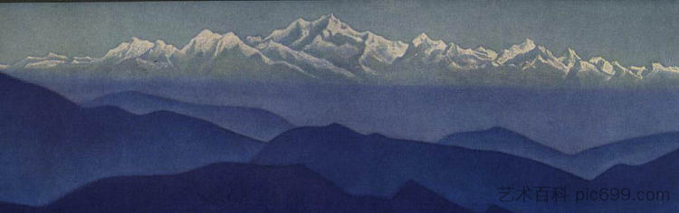 喜马拉雅山脉 Himalayas (1921)，尼古拉斯·罗瑞奇