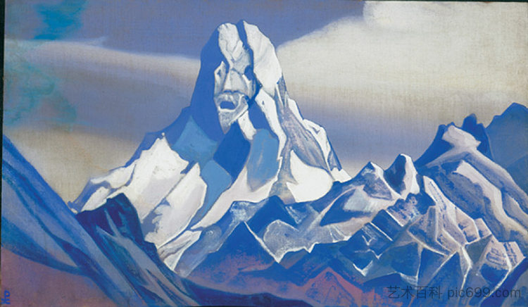 冰狮身人面像 Ice sphinx (1938)，尼古拉斯·罗瑞奇