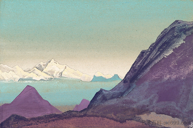 康城章嘉 Kangchenjunga (1937)，尼古拉斯·罗瑞奇