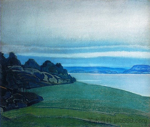 海姆波拉湖 Lake Hyumpola (1917)，尼古拉斯·罗瑞奇