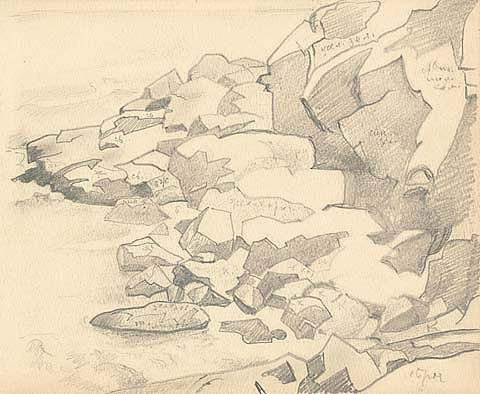 蒙希根（研究） Monhegan (study) (1922; United States  )，尼古拉斯·罗瑞奇