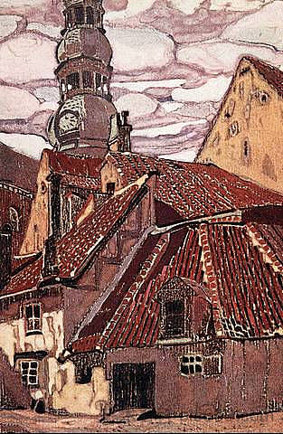 老里加 Old Riga (1903),尼古拉斯·罗瑞奇