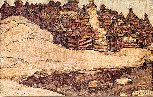 老城区 Old town (1902)，尼古拉斯·罗瑞奇