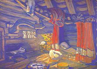 尾濑的小屋 Oze’s hut (1912)，尼古拉斯·罗瑞奇