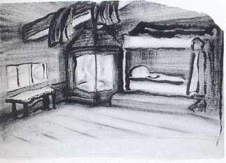 尾濑的房间 Oze’s room (1912)，尼古拉斯·罗瑞奇
