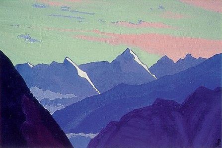罗唐山口 Rohtang pass (1936)，尼古拉斯·罗瑞奇