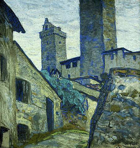 圣吉米尼亚诺 San Gimignano (1906)，尼古拉斯·罗瑞奇