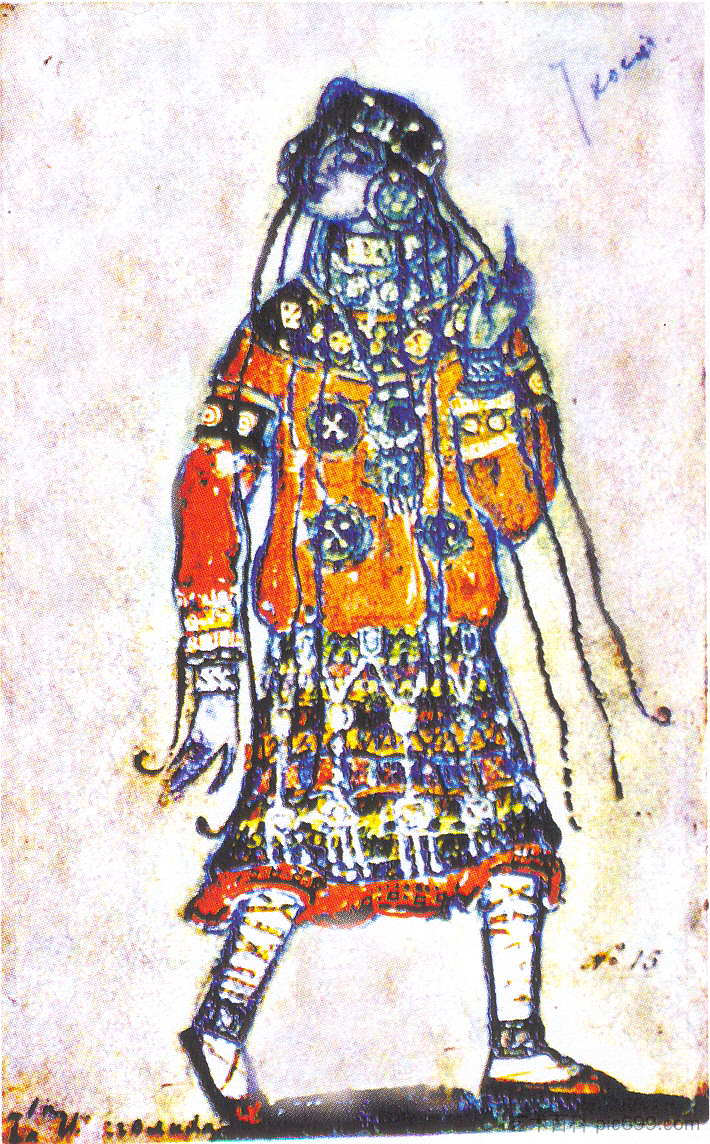 谢戈利卡 Shchegolikha (1912)，尼古拉斯·罗瑞奇