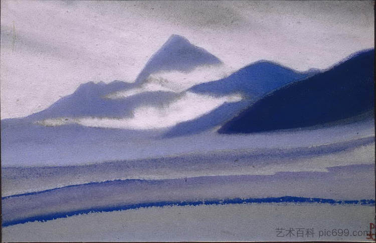 山上空的云彩 Siver clouds over the mountains (1941)，尼古拉斯·罗瑞奇