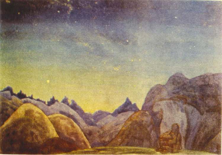 星空 Starry sky (1914)，尼古拉斯·罗瑞奇