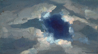 云的研究 Study of clouds (c.1942)，尼古拉斯·罗瑞奇