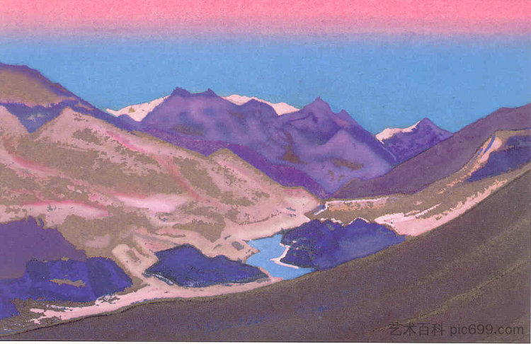 山地研究 Study of mountains，尼古拉斯·罗瑞奇