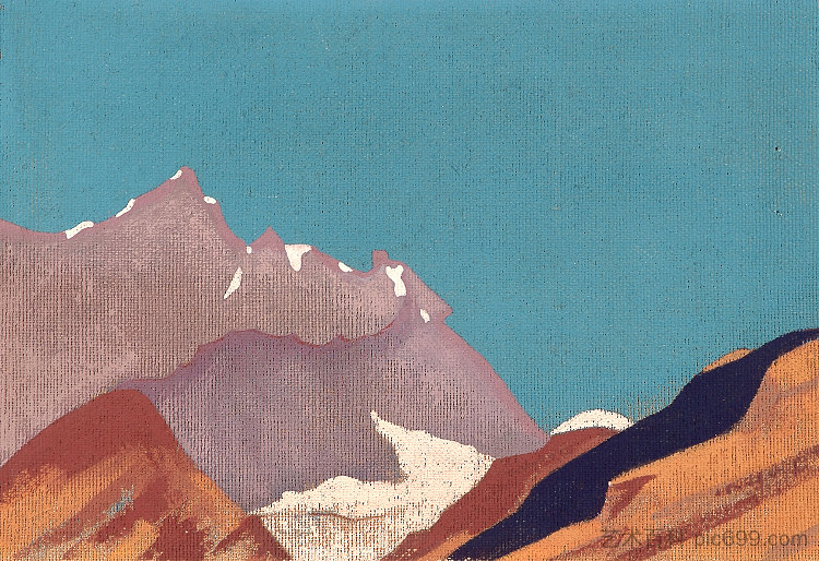 山地研究 Study of mountains，尼古拉斯·罗瑞奇