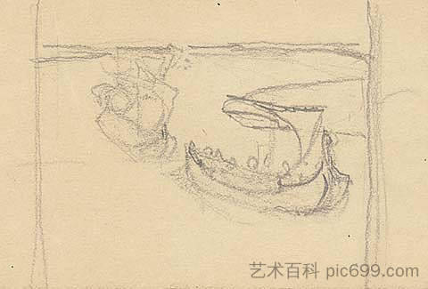 学习“海外客人” Study to "Overseas Guests' (c.1900)，尼古拉斯·罗瑞奇