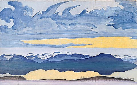 日落骑士 Sunset rider (1918),尼古拉斯·罗瑞奇