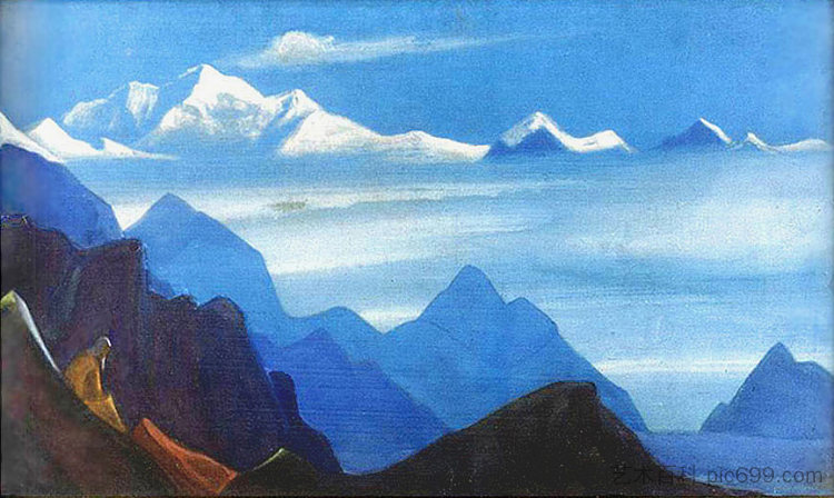 喜马拉雅山的荣耀 The glory of Himalayas，尼古拉斯·罗瑞奇