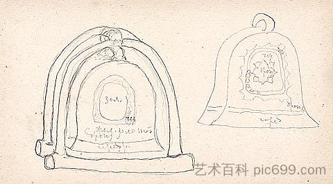 沙皇钟 The tsar-bell (1919)，尼古拉斯·罗瑞奇