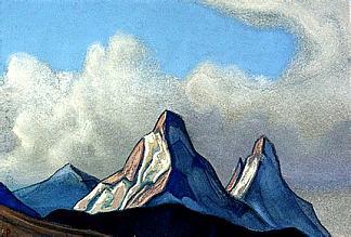 西藏。圣石。蒙古。 Tibet. Sacred stones. Mongolia.，尼古拉斯·罗瑞奇