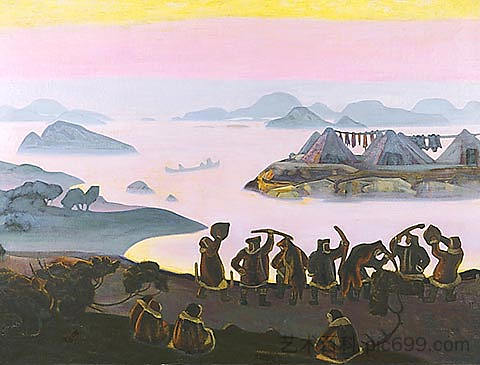 雅里林电话 Yarilin calls (1919),尼古拉斯·罗瑞奇