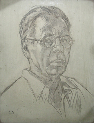 自画像 Self-Portrait (1958)，尼古拉·达拉斯库