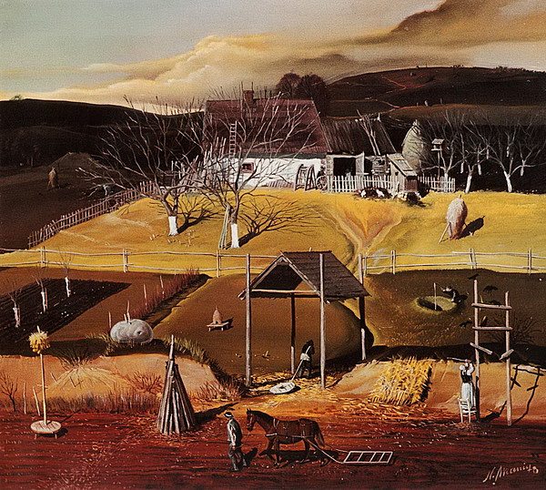 乡村景观 Paysage rustique (1978)，尼古拉·马努