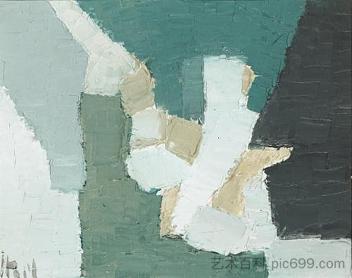 组成 Composition (1949)，尼古拉·德·斯塔埃尔