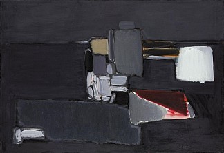 灰色静物 Nature morte en gris (1955)，尼古拉·德·斯塔埃尔