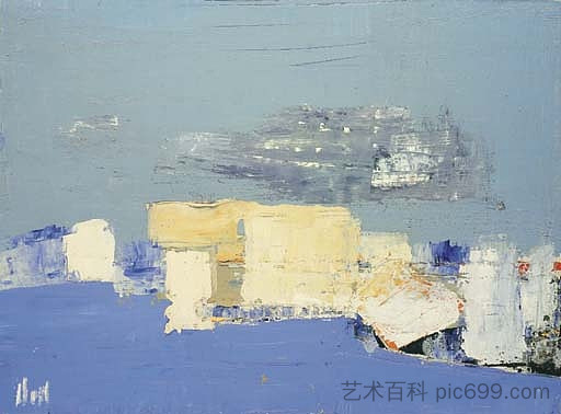 地中海景观 Paysage méditerranéen，尼古拉·德·斯塔埃尔