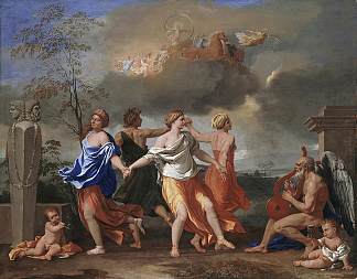 随着时间的音乐起舞 Dance to the Music of Time (1634)，尼古拉斯·普桑
