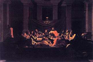 圣体 Eucharist (1637)，尼古拉斯·普桑