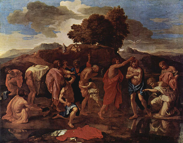 洗礼 Baptism (1642),尼古拉斯·普桑