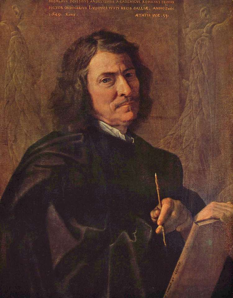 自画像 Self Portrait (1649)，尼古拉斯·普桑