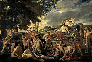 植物的胜利 The Triumph of Flora (1627 – 1629)，尼古拉斯·普桑