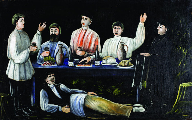 莫洛卡尼卡鲁辛 Molokani Carousing (1905; Georgia  )，皮罗斯马尼