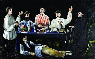 莫洛卡尼卡鲁辛 Molokani Carousing (1905; Georgia                     )，皮罗斯马尼