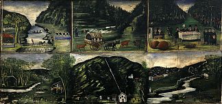 六幅画中的挂毯 Tapestry in six paintings，皮罗斯马尼