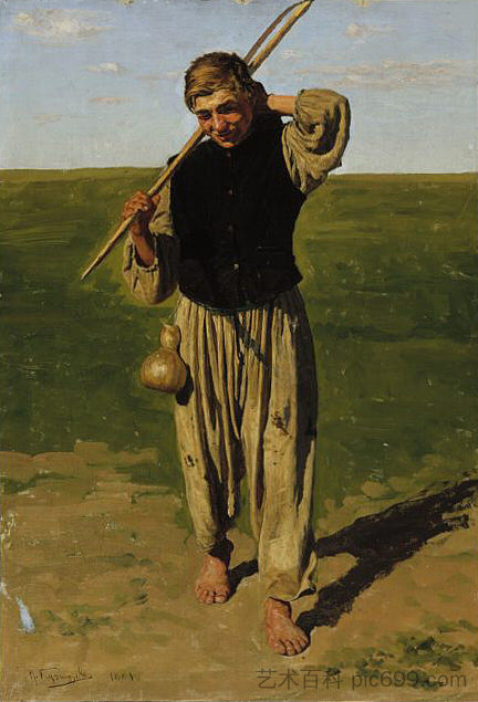 收割机 Harvester (1881; Russian Federation ),尼古莱·库兹涅佐夫