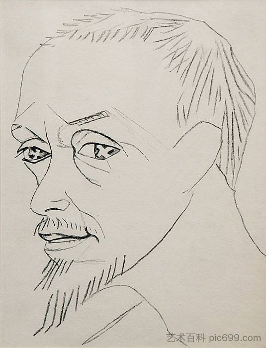 自画像 Self Portrait，尼古拉伊万诺维奇库林