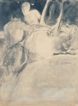 艺术家的灵魂 The soul of the artist (1897)，尼古拉斯·吉热斯