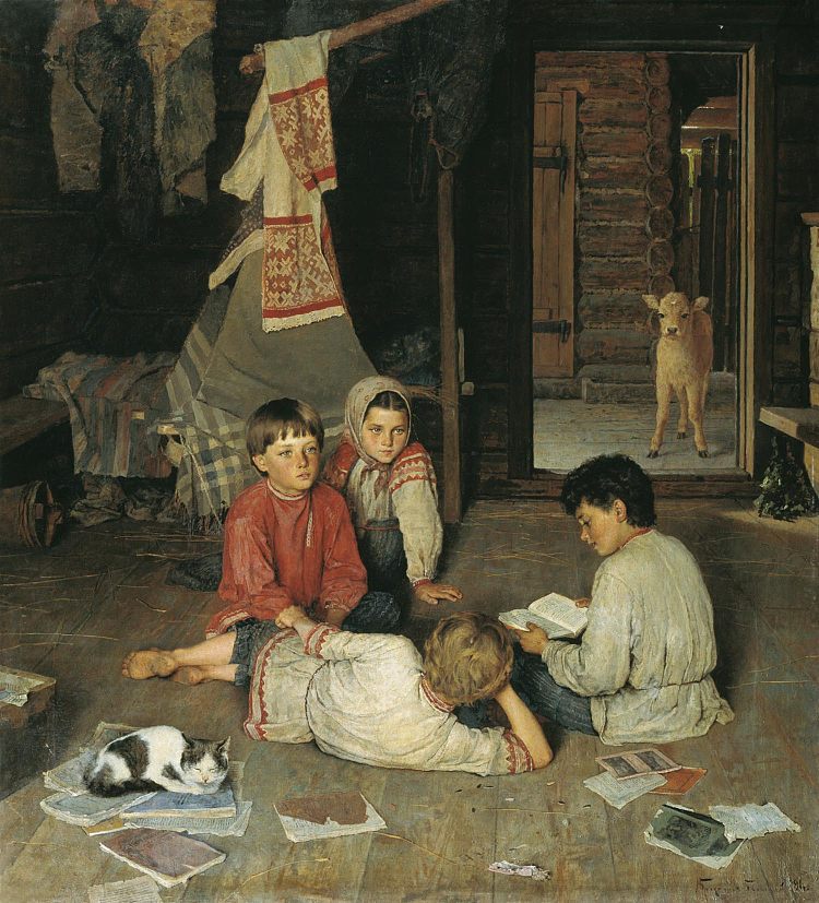新童话 New Fairy Tale (1891)，尼古拉·博格丹诺夫·贝尔斯基